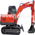 Professional Hydraulic Crawler Excavator Excavating Machinery Weighted 6 Tons Jg-608L